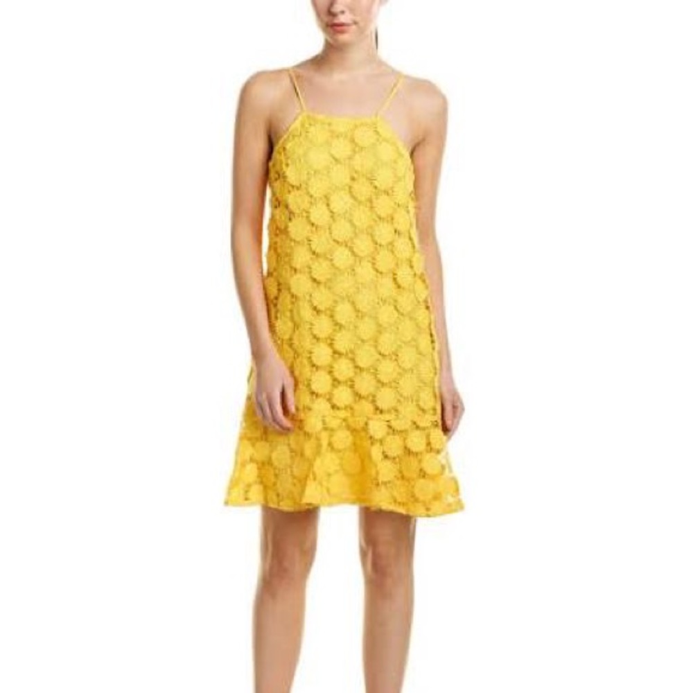 Yellow Flowers Trina Dress
